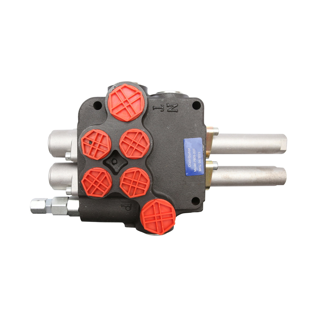 Hydraulic distributor P80 for joystick cable with 2 circuits Breckner Germany